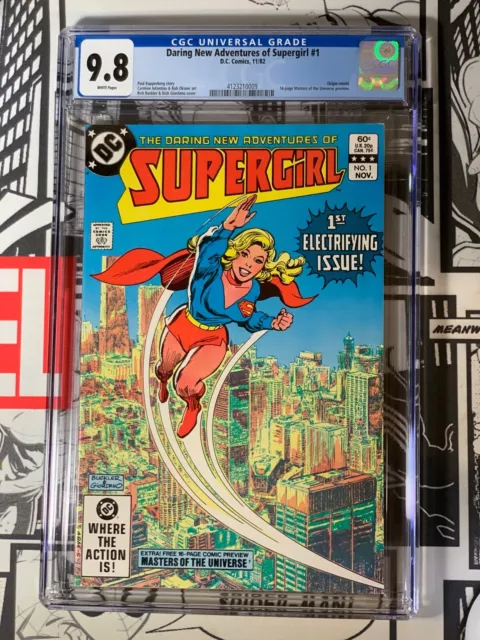 Daring New Adventures of Supergirl #1 CGC 9.8 Origin Retold 1982 DC Comics