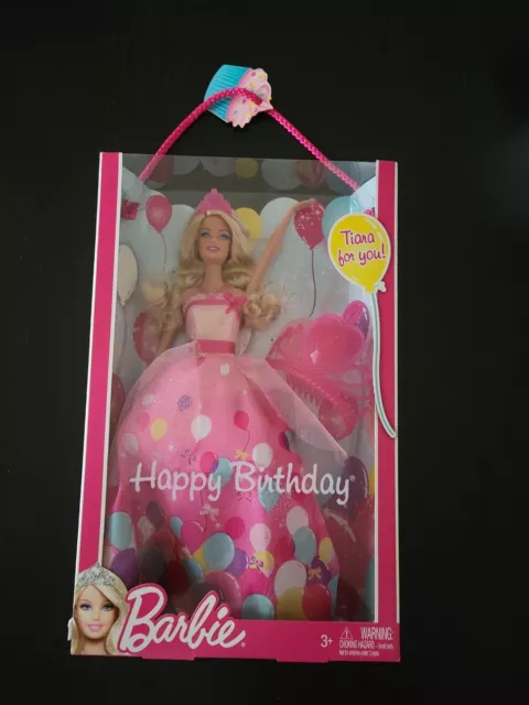 Happy Birthday Barbie 2010 with Tiara for You! Balloon Dress