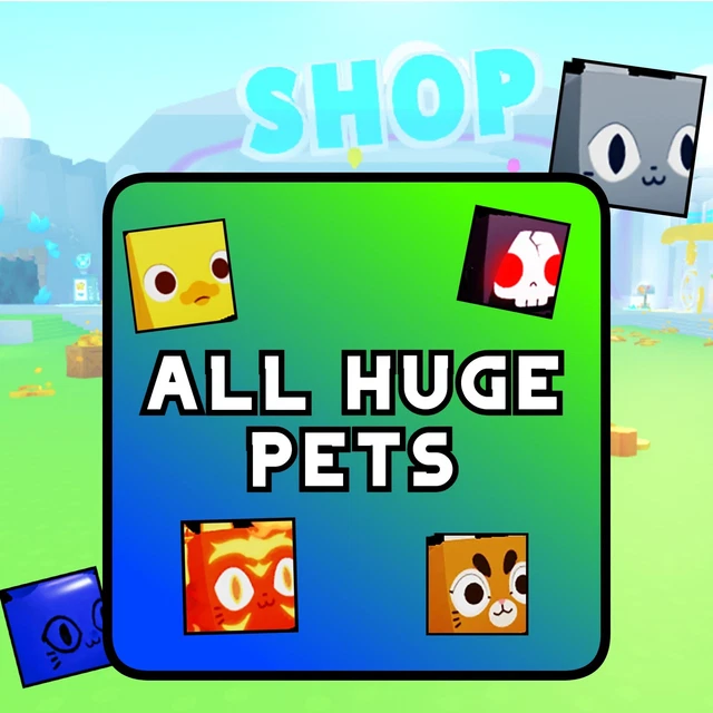 PET SIMULATOR X All Huge Pets & Gems +💎 5B GEMS 💎 Cheapest & Quick