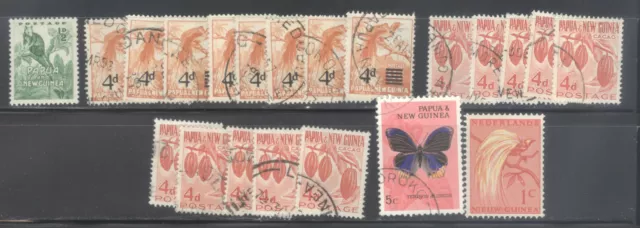 Papua New Guinea 21 stamp mini collection #2