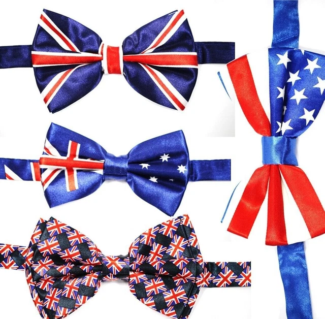 Cravatta da uomo con stampata la bandiera inglese Cravatta da uomo con stampata la bandiera inglese