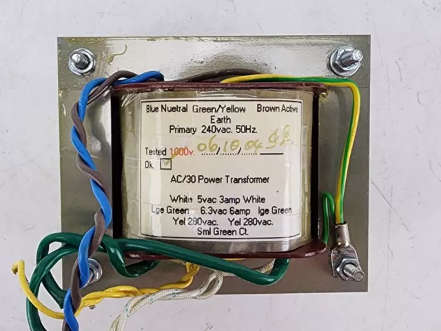 Vox AC30 240VAC 50Hz Power Transformer Custom Used