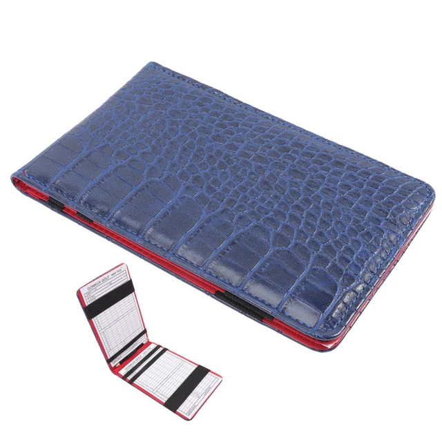 Score Keeping Book Golfs Supplies Scorecards Protector Holder Portable