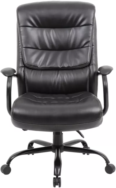 BiGDUG Citadel Bariatric Leather Chair - 24 Hour Ergonomic Manager Chair 3