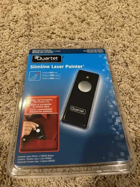 Quartet Slimline Laser Pointer for Presentation