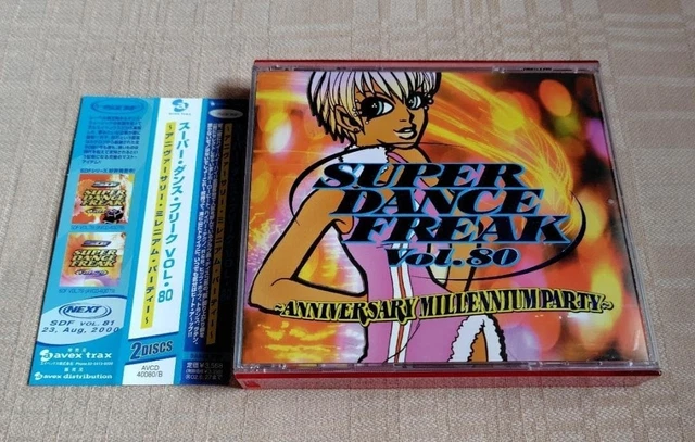 CD] SUPER DANCE Freak Vol.80/2 Set Cd With Obi Japan Sold as