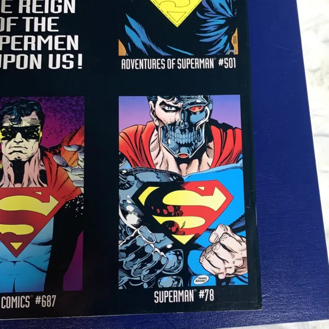 Superman The Man Of Steel #22 (1993) Die-Cut Cover 9