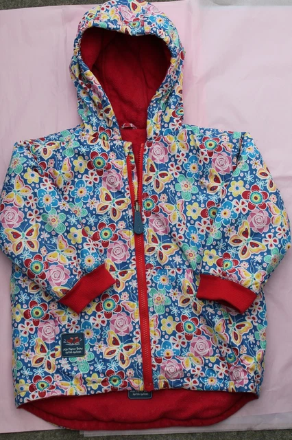 Giappotto antipioggia foderato in pile con cappuccio JoJo Maman Bebe Splish Splash 4-5 anni