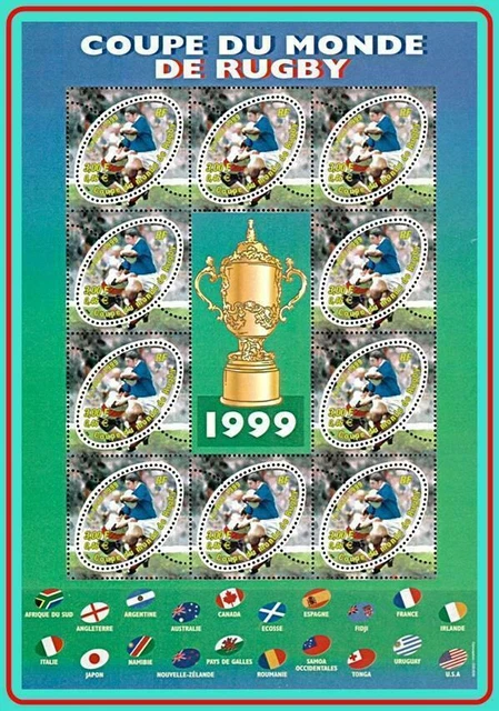 FRANCE 1999 Rugby World Cup Sheetlet MNH EUR 5,95 PicClick FR
