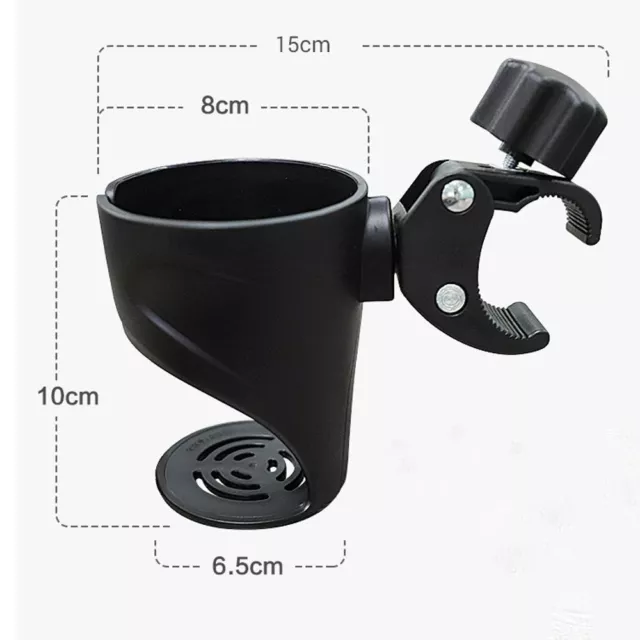 1x Baby Stroller Accessories Buggy Bottle Holder Bike Cup Holder Milk Cup Holder 2