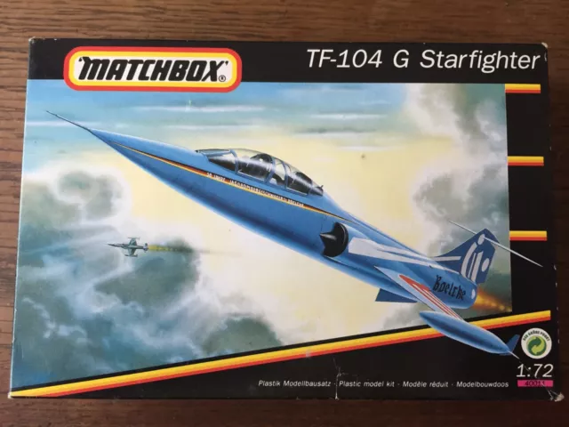 Matchbox 1/72 Lockheed Tf-104G Starfighter
