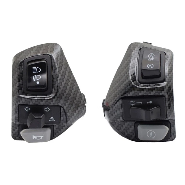 Enhanced Handlebar Switch for Motorcycle Horn Button and Turn Signal Functions