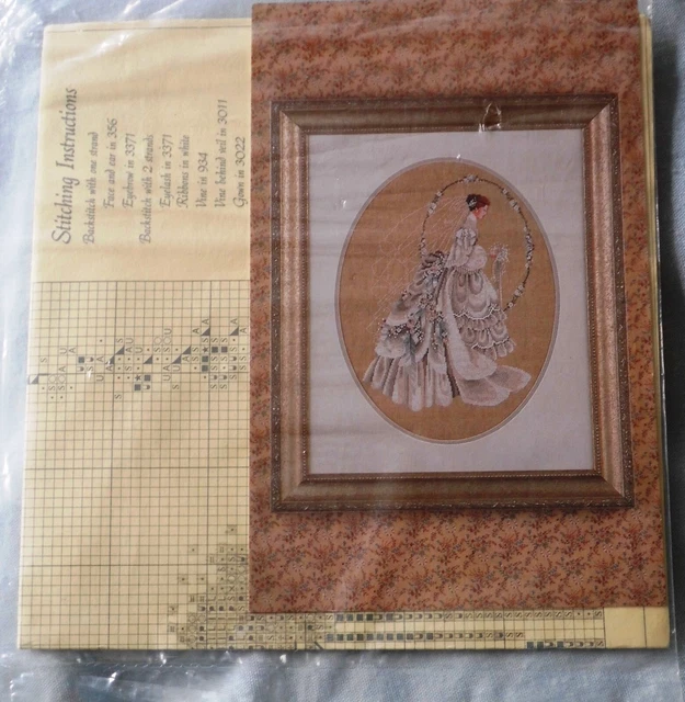 Kit Point De Croix Heritage 'Lavender Fields' - Aida 14ct - Diagramme Comptage - Neuf