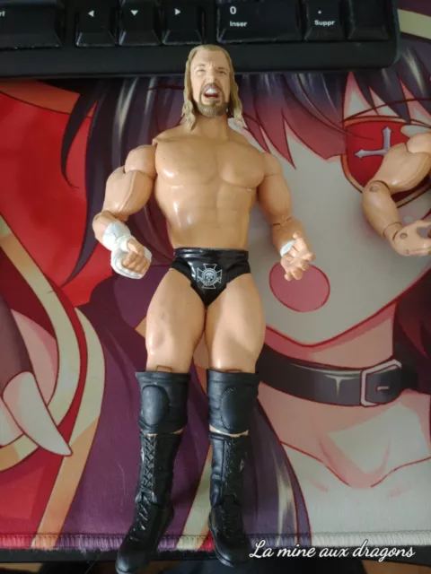 WWE figurine articulée de catch MVP, en tenue de combat, jouet pour