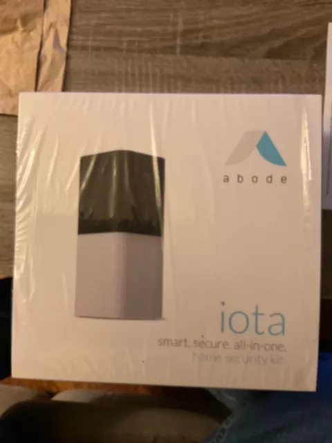 Abode Iota All-In-One Home Security Kit (WiFi) 104035/A White - New (Open Box)