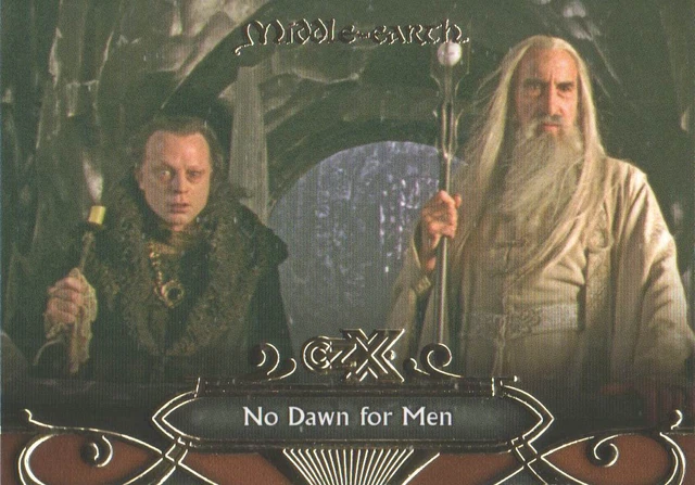 2022 CZX Middle-Earth LOTR Trading Card #35 No Dawn for Men