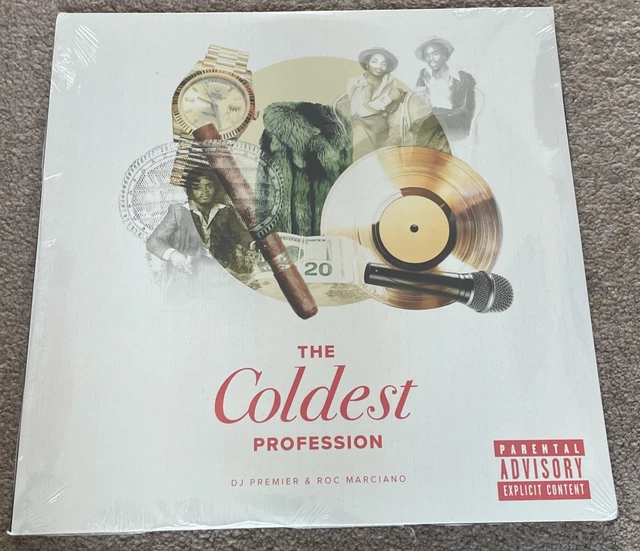 DJ PREMIER X ROC MARCIANO The Coldest Profession Blue Vinyl LE/500