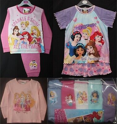 Girls DISNEY PRINCESS Bundle (1) - PJs, T-Shirt & Briefs Bundle Size 2-3 Years