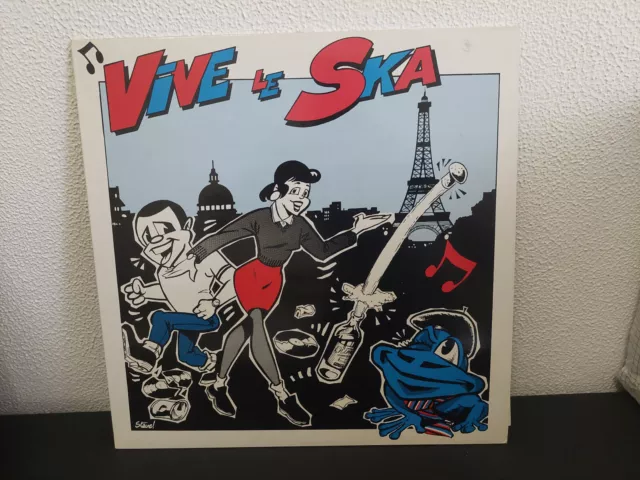 Vv.aa Vive Le Ska Lp 1989 Nm French Comp - Mods 2Tone Skinhead Rocksteady France