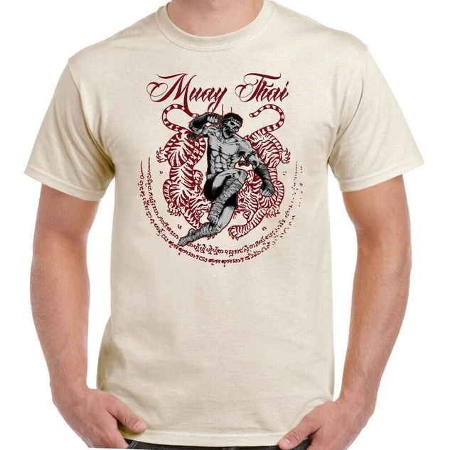 Muay Tailandese T-Shirt UFC Mma Arti Marziali Palestra Top Tigre Corti