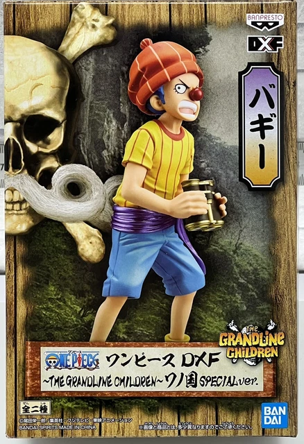 Bandai - Banpresto - One Piece - Baggy Il Clown Bambino - Figura da Collezione DXF Grandline Child Wano - Baggy Figura da Collezione 13 cm - Licenza Ufficiale - Idea Regalo Manga - BP18626P