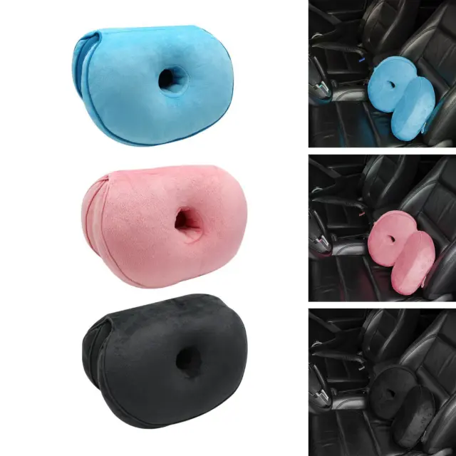 Soft Memory Foam Seat Cushion Donut Ring Pillow Pressure Relief Posture
