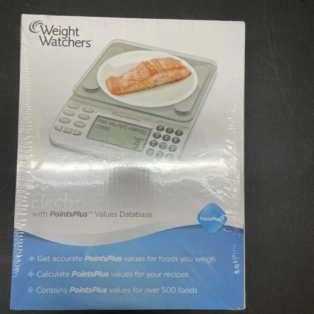 Balanza electrónica de alimentos Weight Watchers con puntos más sellados
