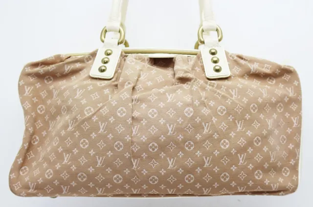Louis Vuitton, Bags, Louis Vuitton Trapeze Gm Hand Tote Bag Camel  Tapestry Beige Pebbled Leather