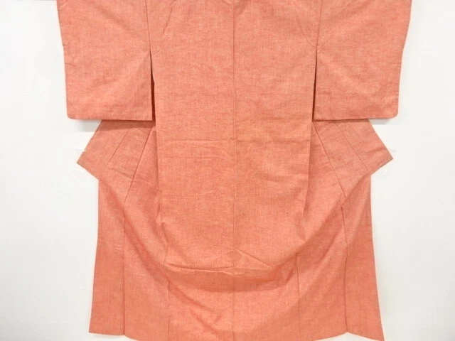 6770479: Japanese Kimono / Antique Kimono / Hand Woven Tsumugi
