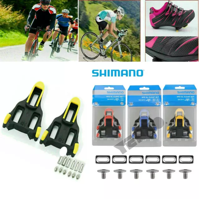 Bicycle SPD SL Pedal Cleats For Shimano SH11 SH10 SH12 Road Bike Cycling MTB Set