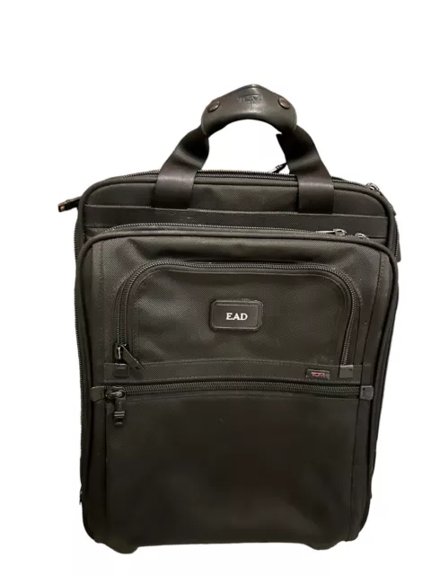 TUMI Compact 17” Upright Business Roller Bag Carry On Suitcase 26126DH