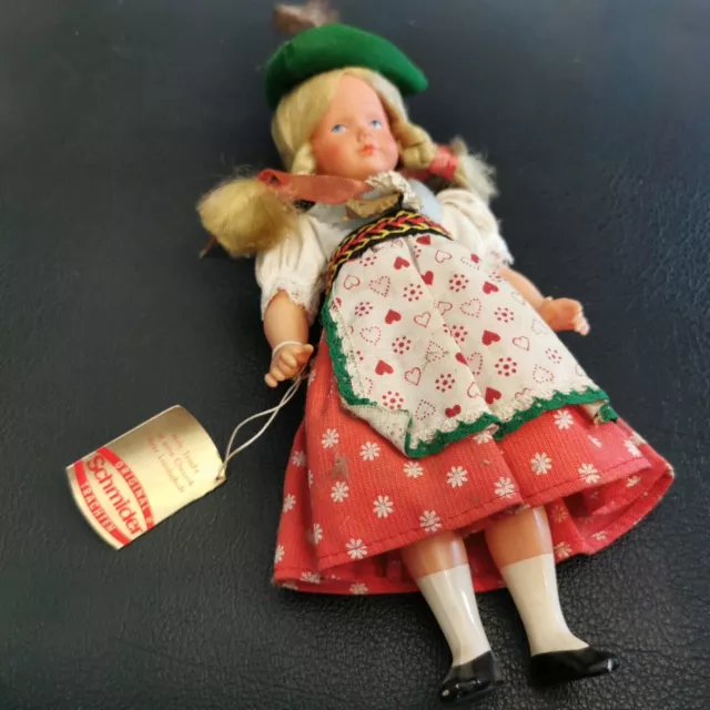 Poupée Allemande Original Schmider Trachten Toys Vintage Traditional Clothes