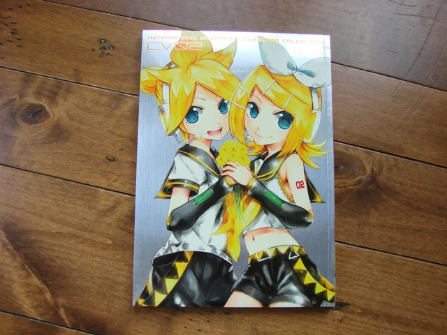 HATSUNE MIKU BOOK Graphics Character Collection CV02 Kagamine Rin Len ...