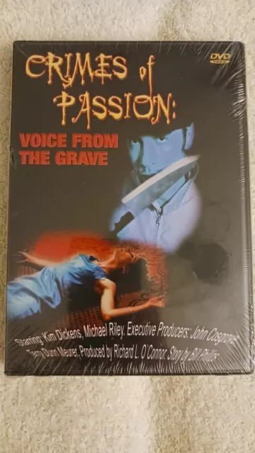 Crime Of Passion: Voice From The Grave  Dvd 1 - Disc Amaray Zustand : Neu/Ovp