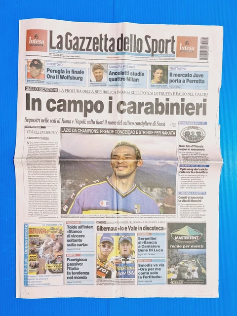 Gazette Dello Sport 29 Décembre 1996 Compagnoni Pantani Zola Baresi Maldini