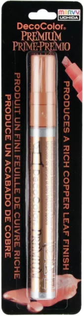 3 Pack Uchida DecoColor Premium Chisel Paint Marker-Copper 350-C-CPR