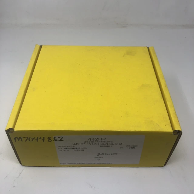 New Chesterton Kit Split Seal 442HP-19SA RSC/RSC S EP Shaft Size 2.375 # 633264