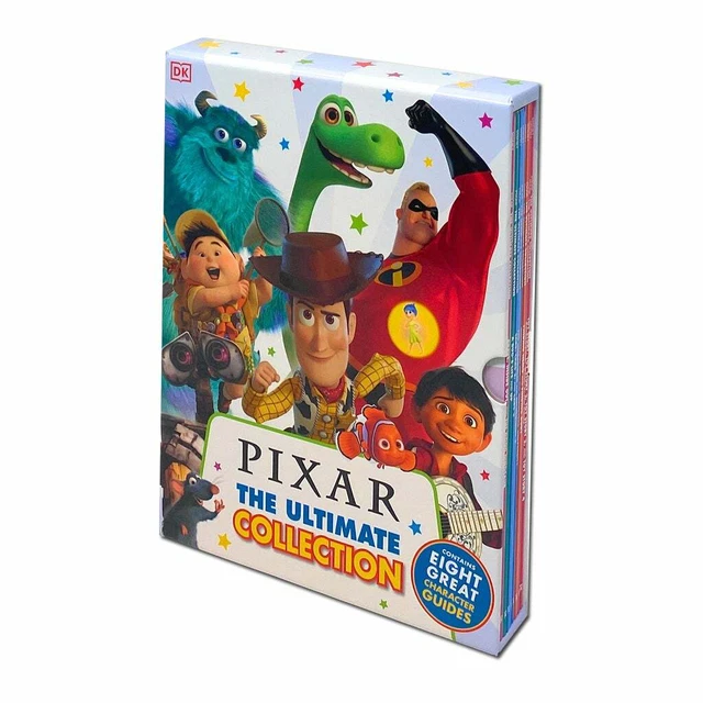 PIXAR THE ULTIMATE Collection 8 Books Box Set, Brave, Up, Cars... | DK ...