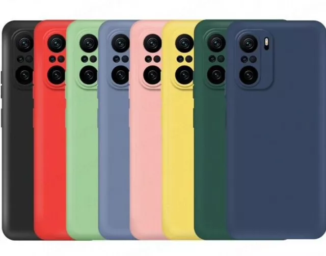 Funda Silicona Liquida Tacto Suave Para Xiaomi Poco X5 Pro 5G 6.67" + Cristal