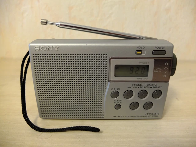 Radio Portable Sony ICF-M260L - FM/AM - Occasion - Fonctionnelle