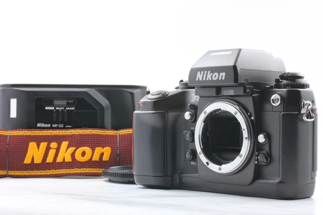 [Near MINT w/Strap] Nikon F4S SLR 35mm Film Camera Body DP-20 MB-21 From JAPAN