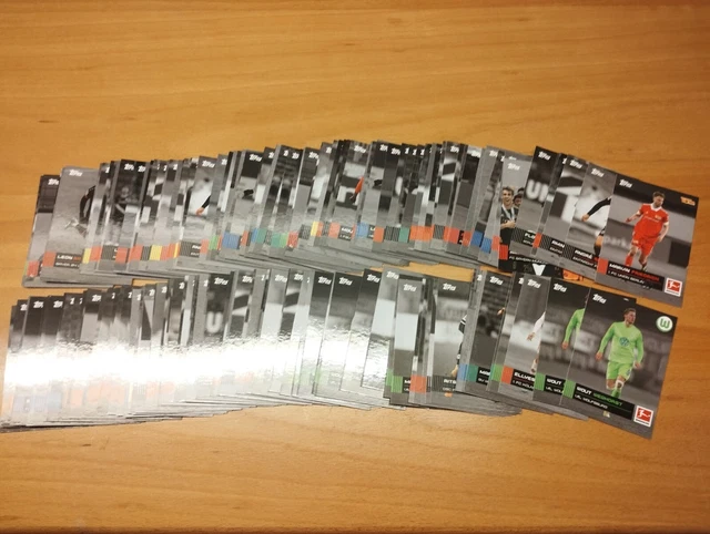 TOPPS | BUNDESLIGA STARS OF THE SEASON 2021/22 | Sammlung 150x Karten Lot