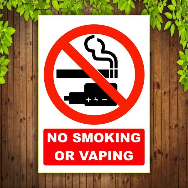 NS INVENTIVENESS - No Smoking, Do Not Spit Sign Board PVC Sticker - (Square, 8 inch X 8 inch NS INVENTIVENESS - No Smoking, Do Not Spit Sign Board PVC Sticker - (Square, 8 inch X 8 inch