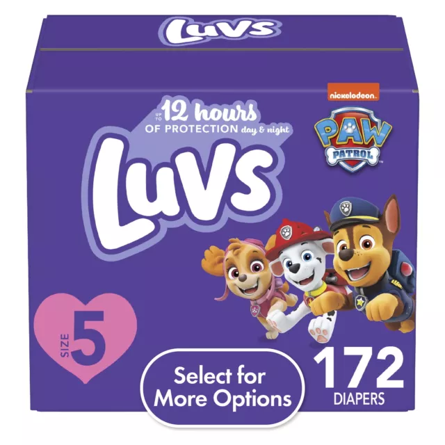 Diapers Size 5, 172 Count