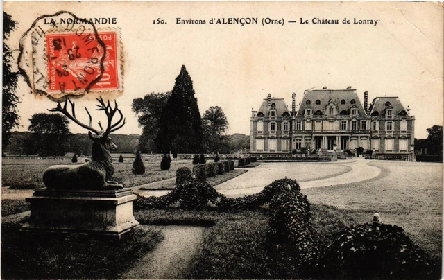 CPA AK La Normandie - approx. d'ALENCON - Le Chateau de Lonray (435620)