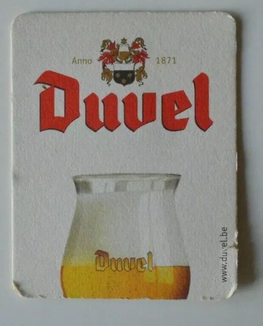 DUVEL Belgian Beer BEER COASTER - Belgium