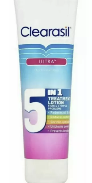 Clearasil Ultra Rapid Multi Action 5 in 1 Lotion 100ml Creme für 5 Hautprobleme