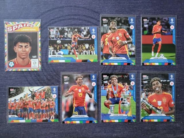 TOPPS MATCH ATTAX UEFA Euro 2024 Lamine Yamal Energy Espagne #GM9 EUR