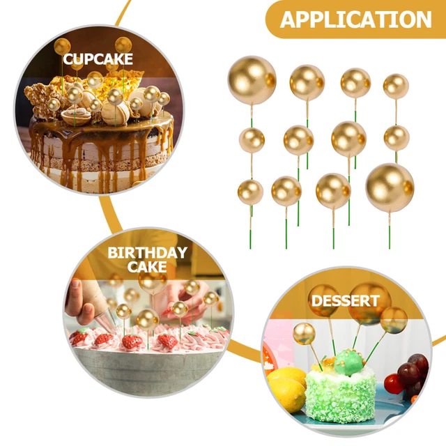 Leikedun - 30 tasselli per torta, 22,5 cm, in plastica bianca, per sostenere torte e torte, spessore rotondo, diametro 0,4 cm, per la costruzione di torte a più livelli e supporto impilabile