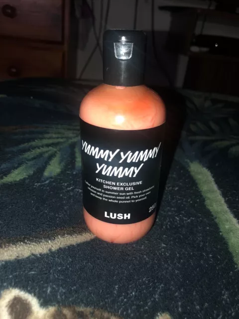 LUSH COSMETICS YUMMY YUMMY YUMMY SHOWER GEL KITCHEN EXCLUSIVE 250g